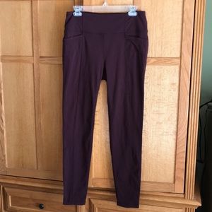 Athleta - Size Large - Burgundy